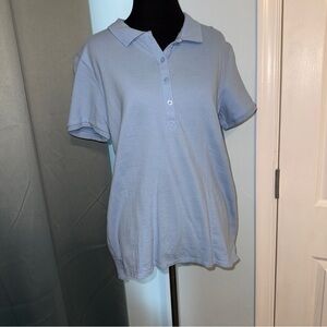 Old Navy Sky Blue Polo Shirt